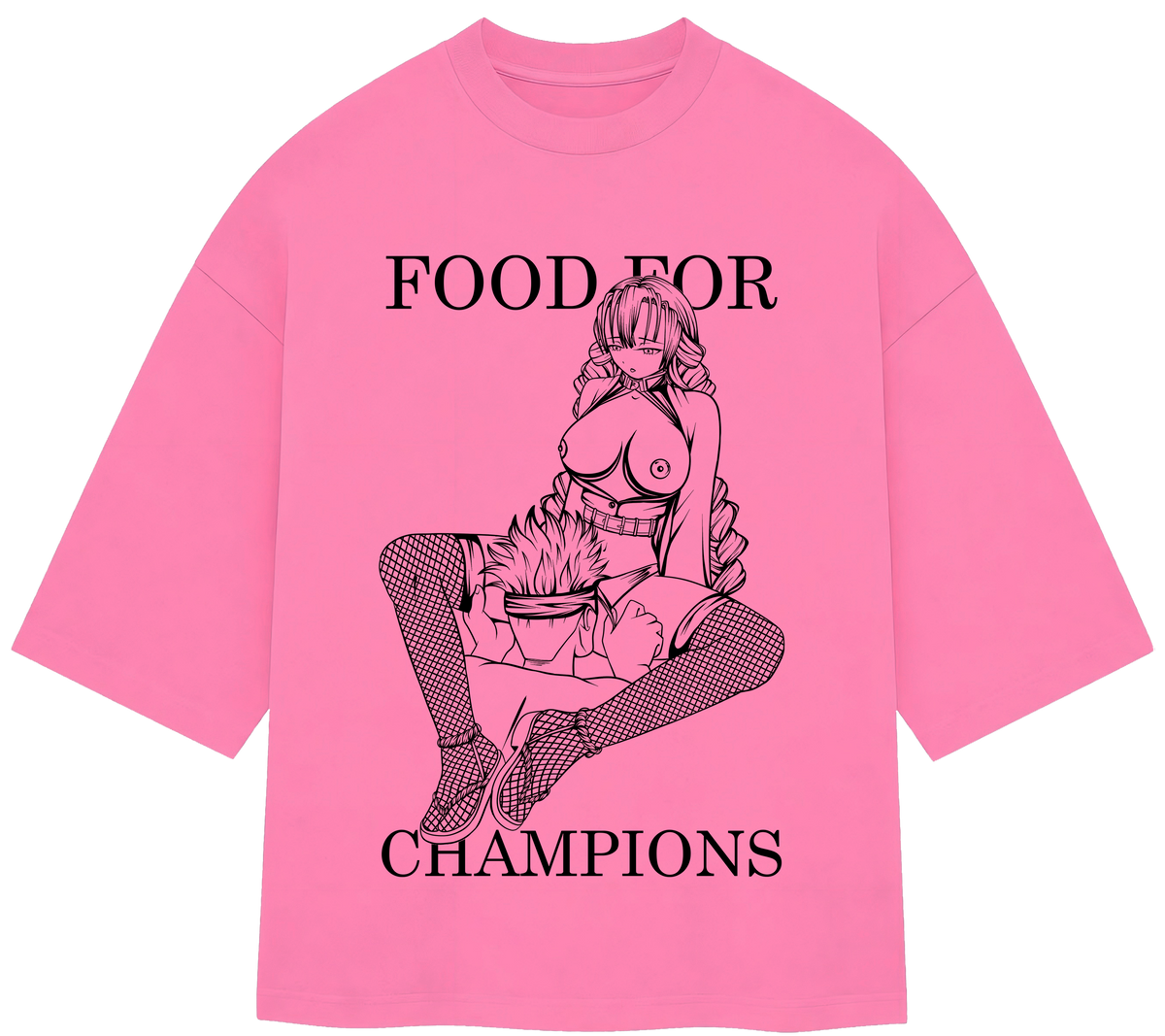 T-Shirt / Food for champions 18+ /