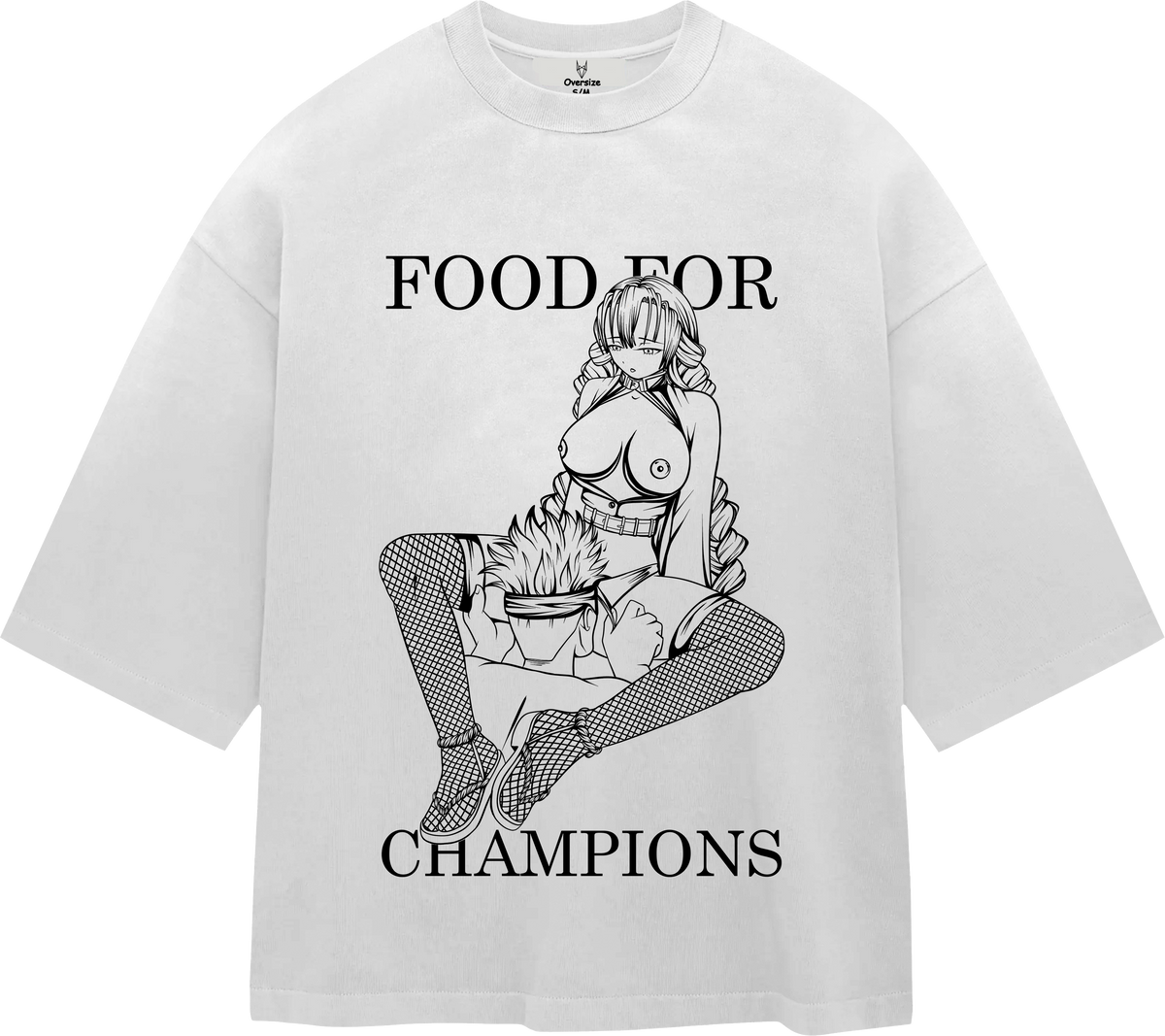T-Shirt / Food for champions 18+ /