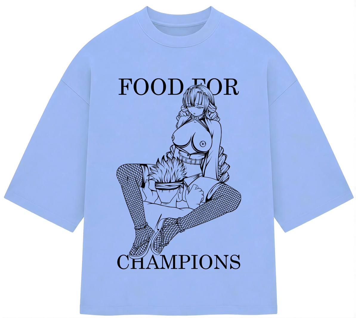 T-Shirt / Food for champions 18+ /