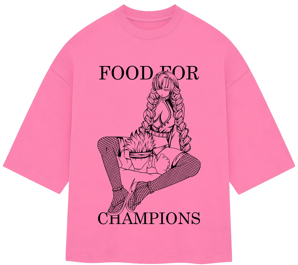 T-Shirt / Food for champions /