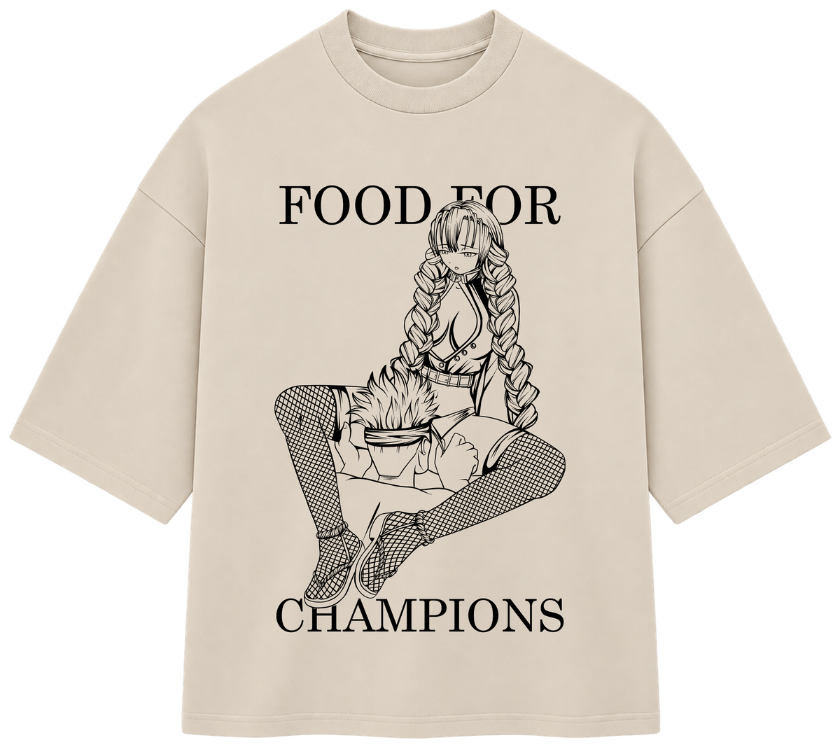 T-Shirt / Food for champions /